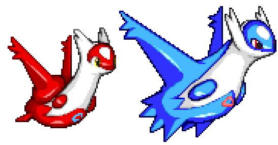 latias &amp; latios side