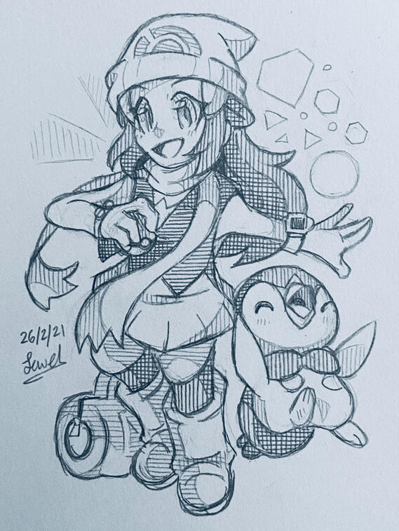 dawn &amp; piplup
